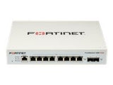 FORTINET FortiSwitch-108F-POE Fanless L2+ management switch with 8xGE + 2xSFP + 1xRJ45 console and automatic limited 65W POE