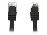 LANBERG PCUF5-10CC-0500-BK Lanberg Patchcord RJ45 cat. 5e FLAT UTP 5m black