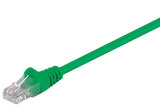 Goobay CAT 5e patch cable, U/UTP 68338 0.5 m, Green