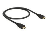 DELOCK Kabel HDMI A Stecker > HDMI A Stecker High Speed with Ethernet 4K 0,5 m