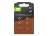 GREENCELL 6x hearing aid battery Type 312 P312 PR41 ZL3 ZincAir