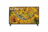 TV Set|LG|65"|4K/Smart|3840x2160|Wireless LAN|Bluetooth|webOS|Black|65UP75003LF