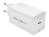 QOLTEC 51777 GaN FAST 65W Charger 5-20V 3-3.25A USB type C