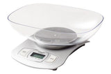 Adler Kitchen scale AD 3137s Maximum weight (capacity) 5 kg, Graduation 1 g, Display type LCD, Silver