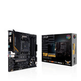 ASUS TUF GAMING B550M-E AM4 mATX MB PCIe 4.0 dual M.2 SATA 6 Gbps USB 3.2 gen2 HDMI DisplayPort D-Sub Aura Sync