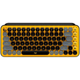 LOGITECH POP Keys Wireless Mechanical Keyboard With Emoji Keys - BLAST YELLOW (RU)