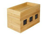 LOGILINK KAB0076 Cable box 255x140x165 mm bamboo