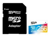 SILICON POWER memory card Micro SDXC 256GB Class 1 Elite UHS-1 + Adapter