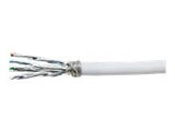 LOGILINK CPV0042 LOGILINK - Bulk Patch Cable S/FTP Cat.7 Cu PrimeLine, LSOH white, 305m