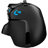 LOGITECH G502 Corded Gaming Mouse - HERO - BLACK - USB - EER2