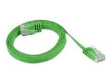 LANBERG PCUF5-10CC-0300-G Lanberg Patchcord RJ45 cat. 5e FLAT UTP 3m green