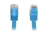 LANBERG PCUF5-10CC-0050-B Lanberg Patchcord RJ45 cat. 5e FLAT UTP 0.5m blue