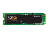 SSD|SAMSUNG|860 Evo|1TB|M.2|SATA 3.0|MLC|Write speed 520 MBytes/sec|Read speed 550 MBytes/sec|MTBF 1500000 hours|MZ-N6E1T0BW