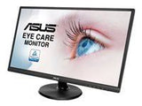 ASUS VA249HE 23.8inch VA FHD 1920x1080 16:9 Flicker free Low Blue Light TUV certified 1xVGA 1xDVI 1xHDMI D-Sub