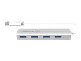 ICYBOX IB-AC6401 IcyBox 4x Port USB 3.0 Hub, Silver