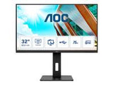 AOC U32P2CA 31.5inch VA UHD 60Hz 350cd/m2 4ms HDMIx2 DP USB typ C with DP pivot