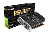 Graphics Card|PALIT|NVIDIA GeForce GTX 1660 TI|6 GB|192 bit|PCIE 3.0 16x|GDDR6|GPU 1500 MHz|Dual Slot Fansink|1xDVI|1xHDMI|1xDisplayPort|NE6166T018J9-161F