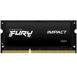 Kingston Fury Impact 4 GB, DDR3L, 1600 MHz, PC/server, Registered No, ECC No