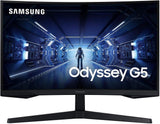 SAMSUNG LC32G55TQWRXEN 32inch Curved VA QHD 2560x1440 16:9 2500:1 250cd/m2 144Hz 1ms MPRT Curved HDMI DP 75x75 178/17