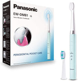 Panasonic Electric Toothbrush EW-DM81-G503 Rechargeable, For adults, Number of brush heads included 2, Number of teeth brushing modes 2, Sonic technology, White/Mint