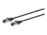 GEMBIRD PP8-LSZHCU-BK-15M S/FTP Cat. 8 LSZH patch cord black 15m