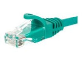 NETRACK BZPAT0256G patch cable RJ45 snagless boot Cat 6 UTP 0.25m green