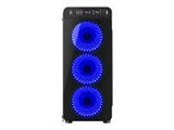 NATEC NPC-1132 Genesis PC case IRID 300 BLUE MIDI TOWER USB 3.0