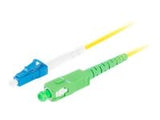 LANBERG fiber optic patchcord SM LC/UPC-SC/APC simplex 2m LSZH g657a1 3.0mm yellow