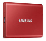 SAMSUNG Portable SSD T7 1TB external USB 3.2 Gen 2 metallic red