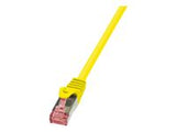 LOGILINK CQ2047S LOGILINK - Patchcord Cat.6 S/FTP PIMF PrimeLine 1,50m yellow