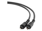 GEMBIRD CC-OPT-1M Toslink optical cable black 1 m