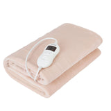 Camry Electric blanket CR 7423 Number of heating levels 8, Number of persons 1, Washable, Coral fleece, 60 W, Beige