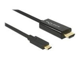 DELOCK Cable USB Type-C male > HDMI male (DP Alt Mode) 4K 60 Hz 2 m black