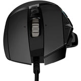 LOGITECH G502 Corded Gaming Mouse - HERO - BLACK - USB - EER2