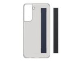 SAMSUNG S21 FE Clear Strap Cover Black