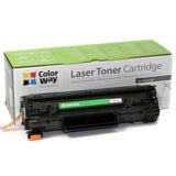 ColorWay Toner Cartridge, Black, HP CE285A (85A); Canon 725