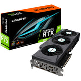 Gigabyte GV-N3080EAGLE OC-10GD, LHR version NVIDIA, 10 GB, GeForce RTX 3080, GDDR6X, PCI-E 4.0 x 16, Processor frequency 1755 MHz, HDMI ports quantity 2, Memory clock speed 19000 MHz