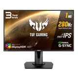 ASUS TUF Gaming VG279QM HDR Gaming Monitor 27inch Full HD 1920x1080 Fast IPS 280Hz 1ms GTG Extreme Low Motion Blur Sync G SYNC