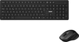 PORT DESIGNS WIRELESS DESKTOP PACK: MOUSE & KEYBOARD 900904-UK	 Standard, Wireless, Mouse included, Batteries included, EN, 423 g, Black