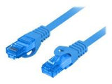 LANBERG patchcord cat.6A FTP LSZH CCA 5m blue