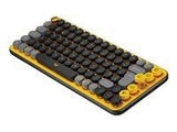 LOGITECH POP Keys Wireless Mechanical Keyboard With Emoji Keys - BLAST YELLOW (RU)