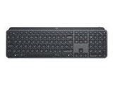 LOGITECH MX Keys Advanced Wireless Illuminated Keyboard - 2.4GHZ/BT - GRAPHITE (US) INTL