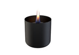 Tenderflame Table burner Lilly 1W Glass Diameter 8 cm, Height 7.5 cm, 150 ml, 4.5 hours, Black