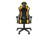 GEMBIRD Gaming chair SCORPION black mesh yellow skin