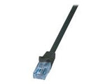 LOGILINK CP3083U LOGILINK - Patchkabel Cat.6A 10GE Home U/UTP EconLine schwarz 7,50m