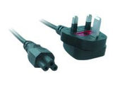 GEMBIRD PC-187-ML12 UK power cord C5 13 A 6 ft