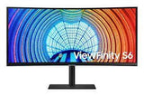 LCD Monitor|SAMSUNG|S34A650UBU|34"|Business/Curved/21 : 9|Panel VA|3440x1440|21:9|100 Hz|5 ms|Height adjustable|Tilt|Colour Black|LS34A650UBUXEN