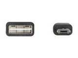 LANBERG CA-USBM-12CC-0010-BK Lanberg cable USB Micro-B(M)->A(M) 2.0 Easy-USB 1m Black