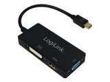 LOGILINK CV0110 LOGILINK - 4K Mini DisplayPort to DVI/HDMI/VGA Converter