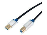 LOGILINK BUAB320 LOGILINK - Premium USB 3.0 Connection Cable, USB A Male to USB B Male, 2m